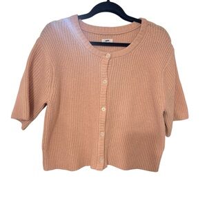 Aerie unREAL Short Sleeve Cardigan